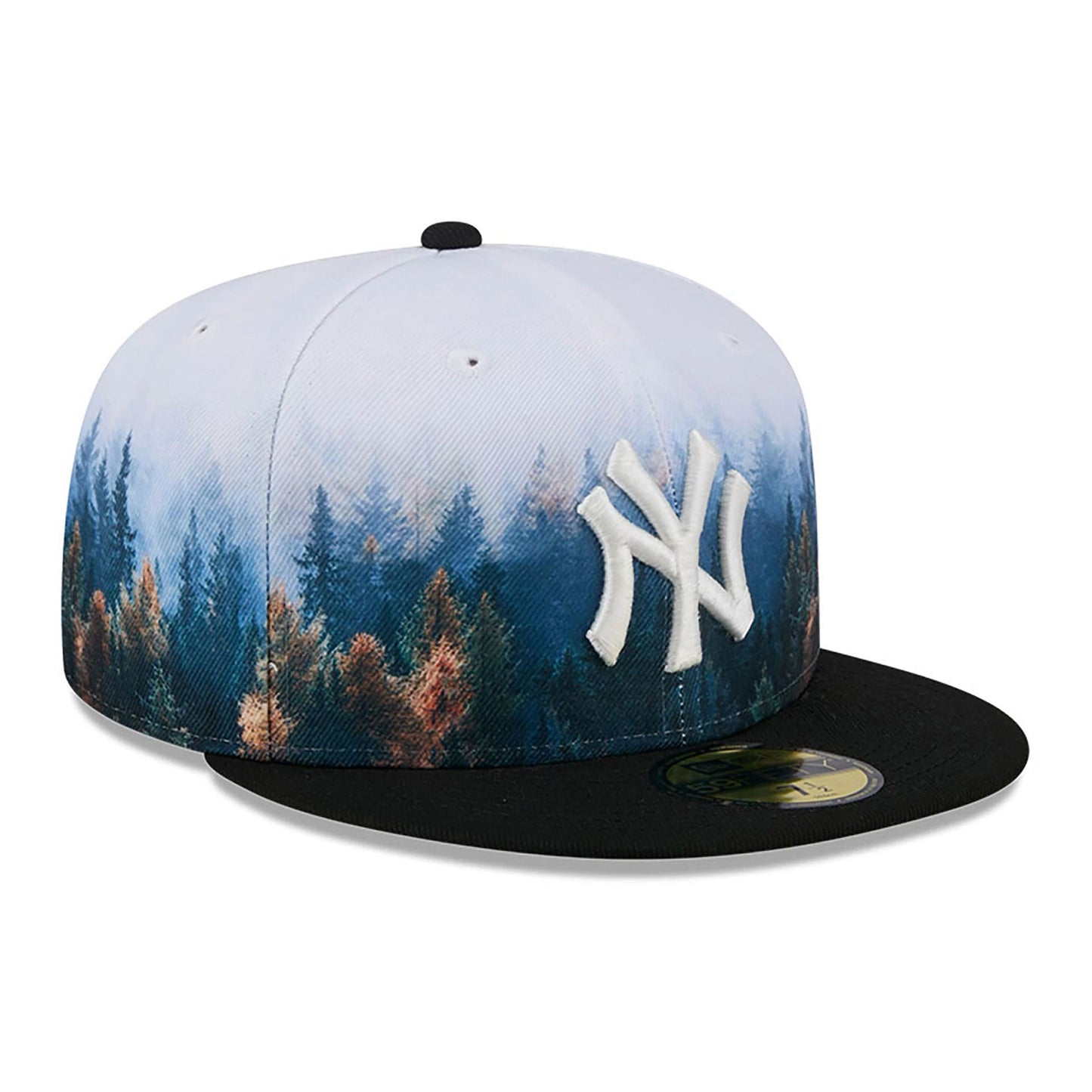 This is a New York Yankees Photoreal Black 59FIFTY Fitted Cap 4