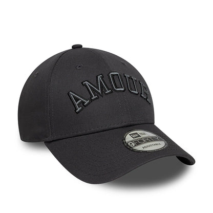 This is a New Era Zadig&Voltaire Amour Dark Grey 9FORTY Adjustable Cap 3