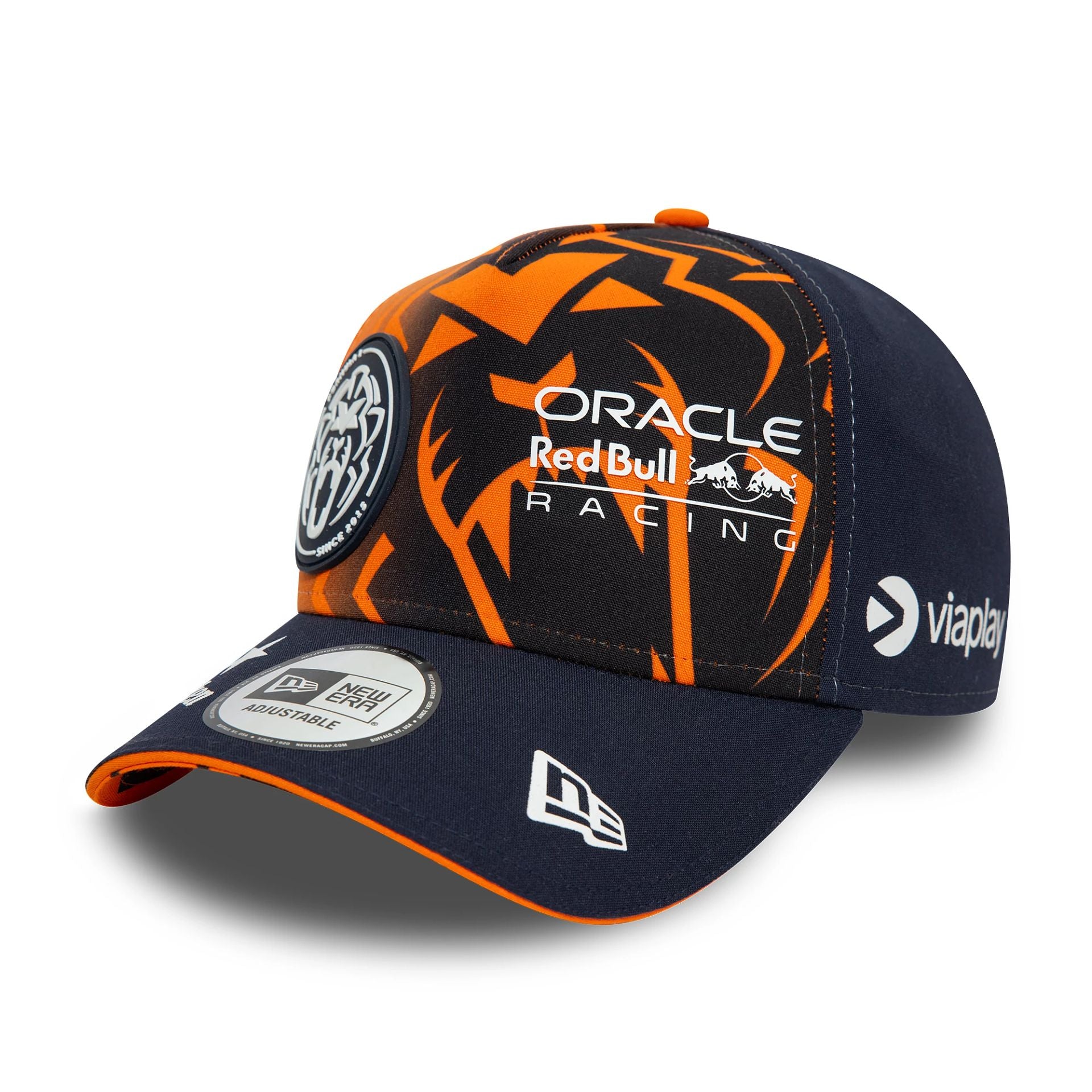 This is a Red Bull Racing Austria Race Special Max Verstappen Orange 9FORTY E-Frame Adjustable Cap 1