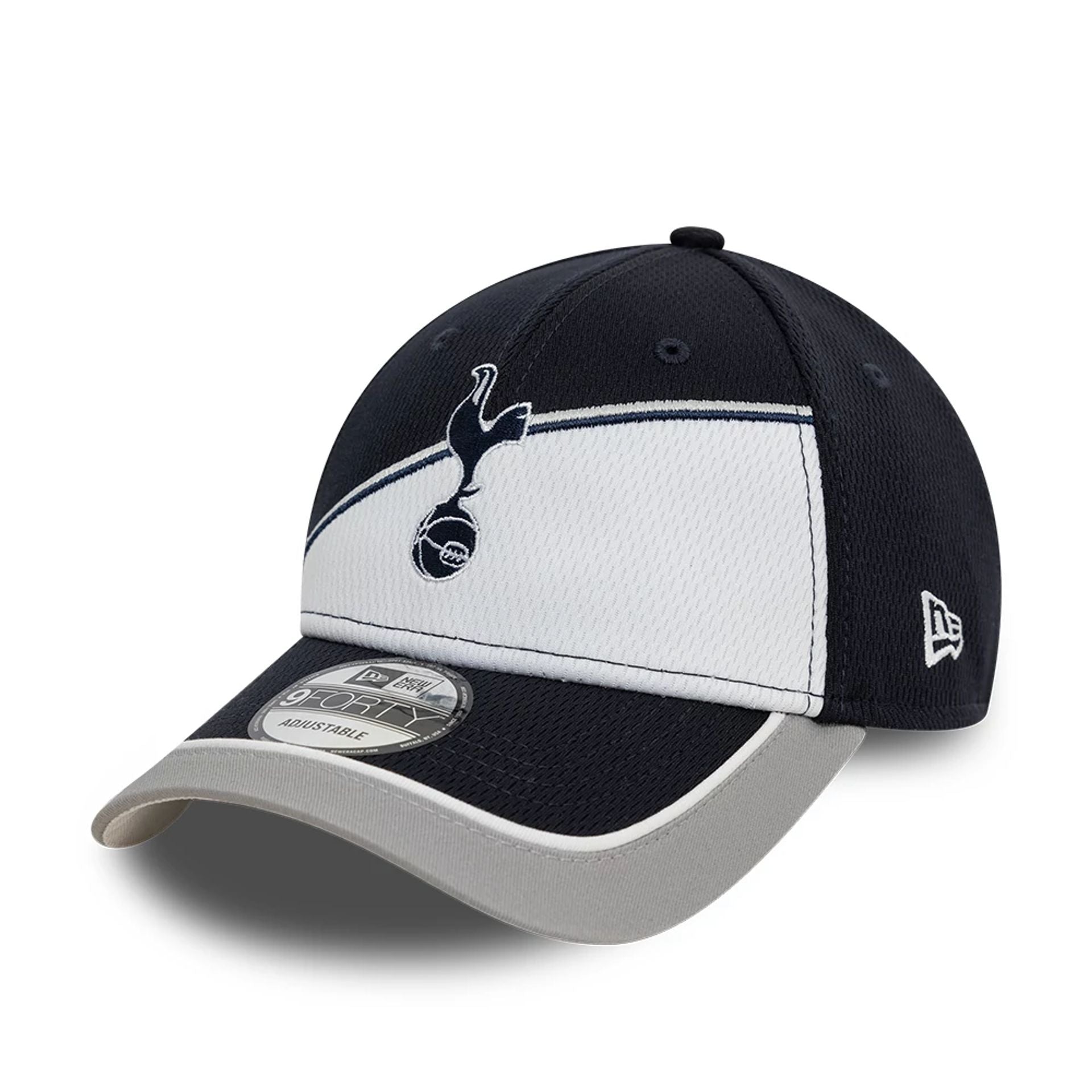 This is a Tottenham Hotspur FC Dashmark Mesh Navy 9FORTY Adjustable Cap 1