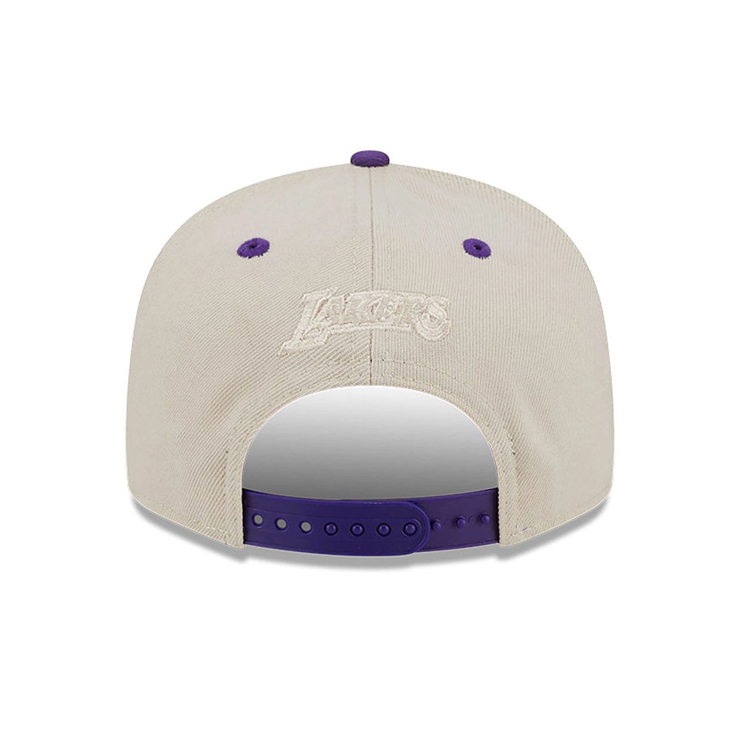 This is a LA Lakers Team Art Beige 9FIFTY Snapback Adjustable Cap 6