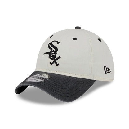 This is a Chicago White Sox Classic Sidescript White 9TWENTY Adjustable Cap 3