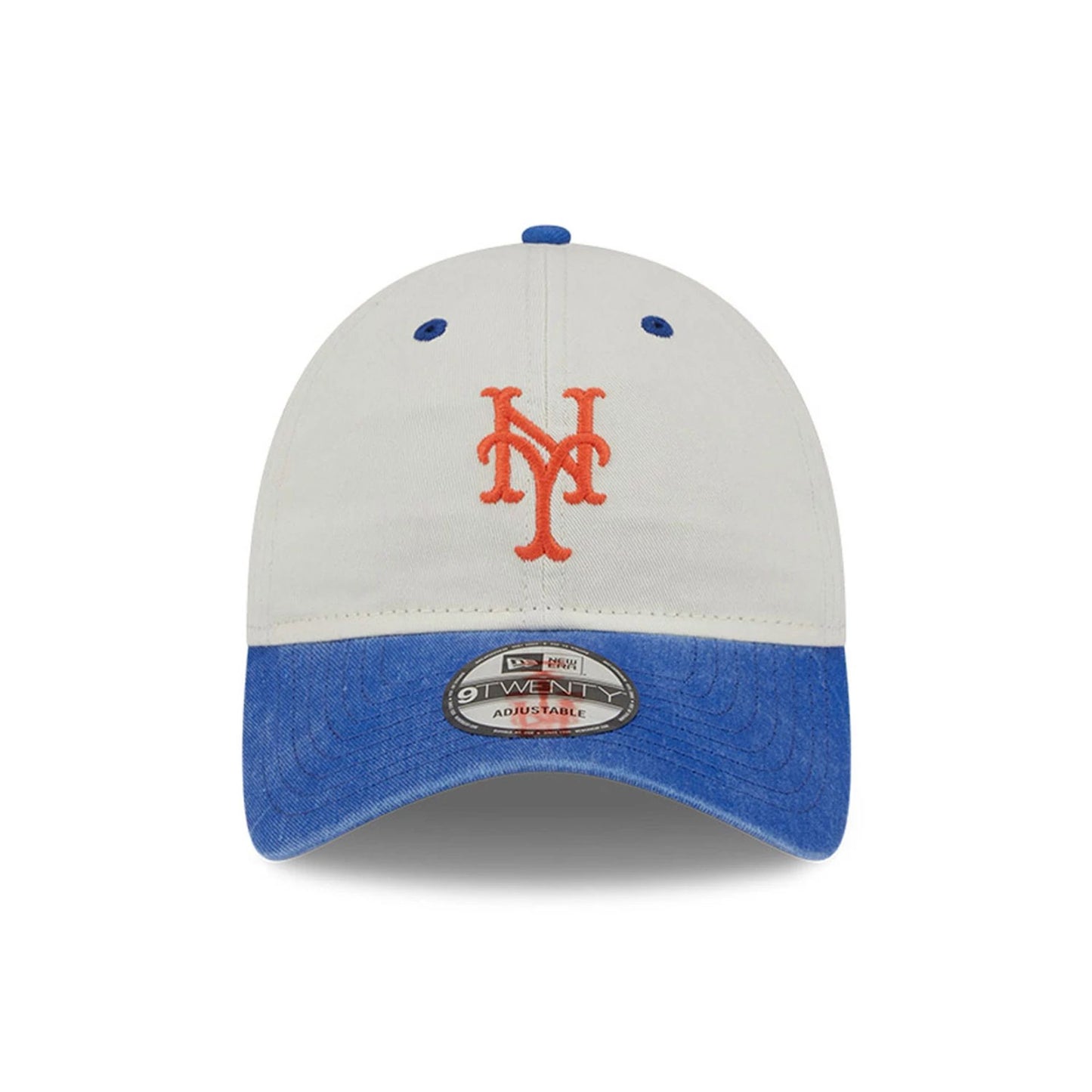 This is a New York Mets Classic Sidescript White 9TWENTY Adjustable Cap 2