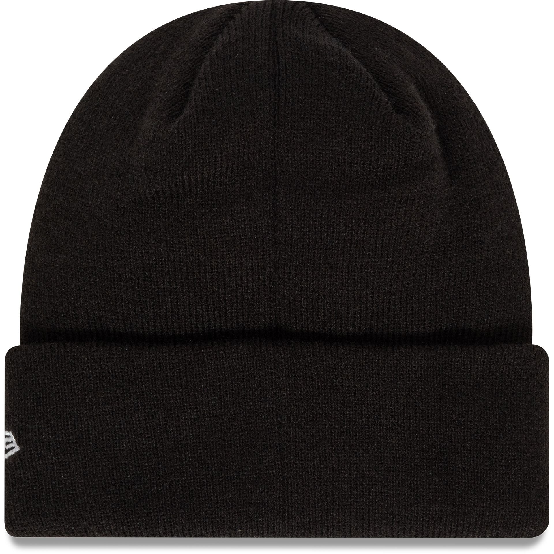 This is a Newcastle United FC Youth Core Black Cuff Knit Beanie Hat 2