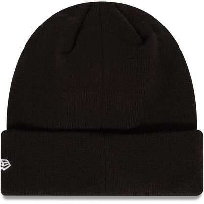 This is a Newcastle United FC Core Black Cuff Knit Beanie Hat 2