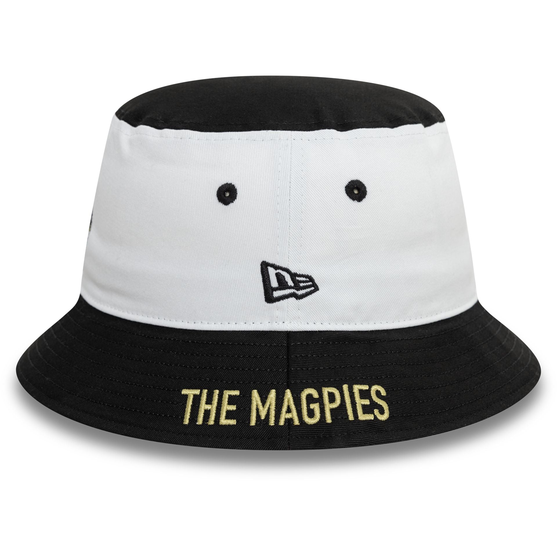 This is a Newcastle United FC 95 Retro Black Bucket Hat 2