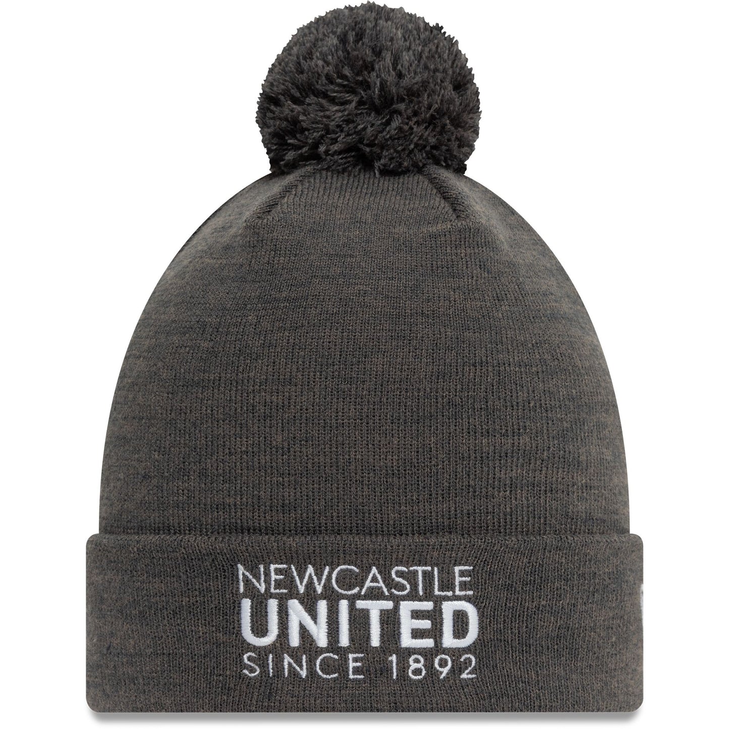 This is a Newcastle United FC Polylana® Dark Grey Cuff Knit Beanie Hat 2