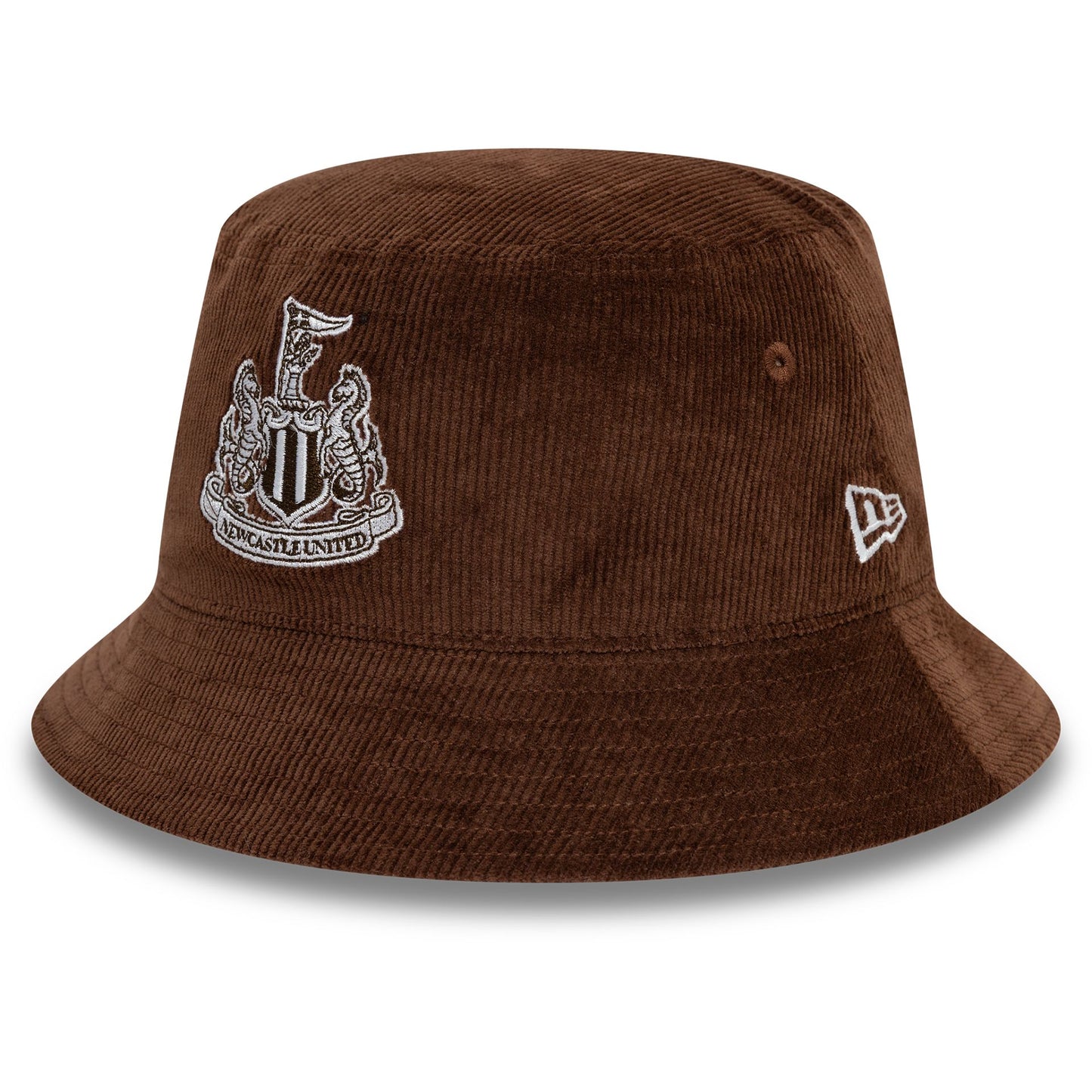 This is a Newcastle United FC Cord Dark Brown Bucket Hat 1