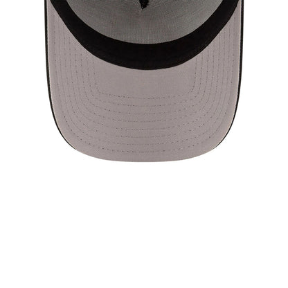 This is a Miami Heat Bristol Studio x NBA Black 9FORTY A-Frame Adjustable Cap 2