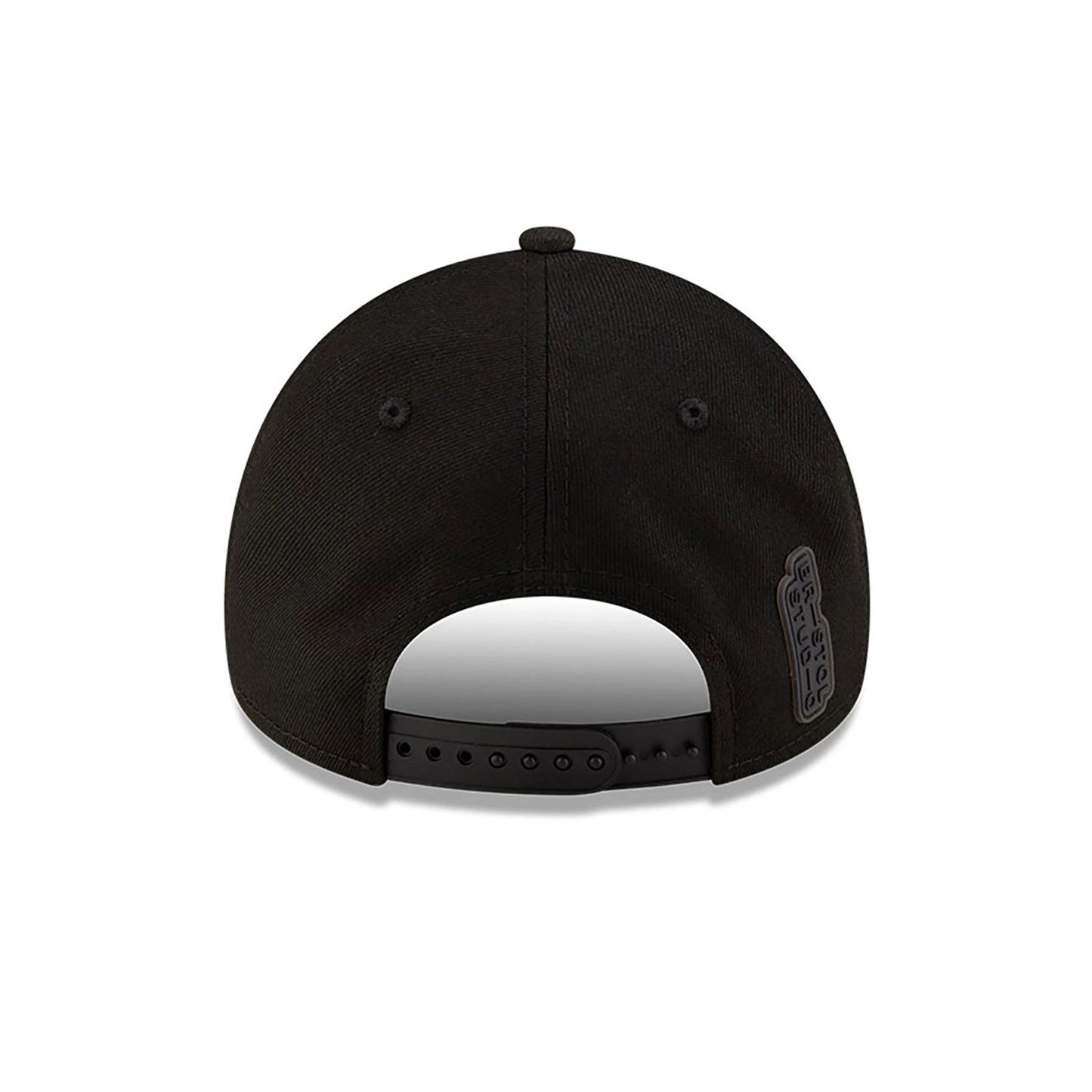 This is a Miami Heat Bristol Studio x NBA Black 9FORTY A-Frame Adjustable Cap 3