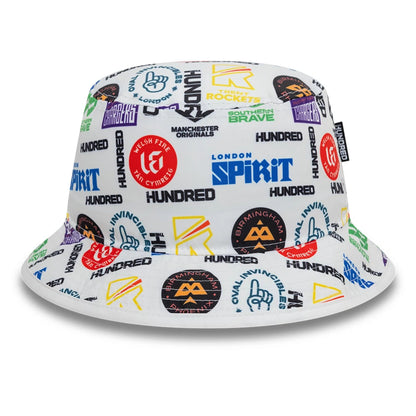 This is a The Hundred Branded 2024 White Bucket Hat 2