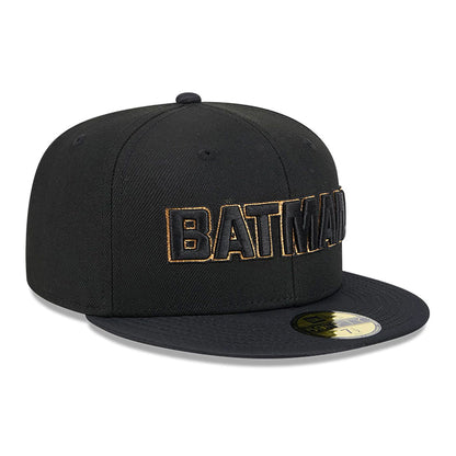 This is a Batman Black 59FIFTY Fitted Cap 3