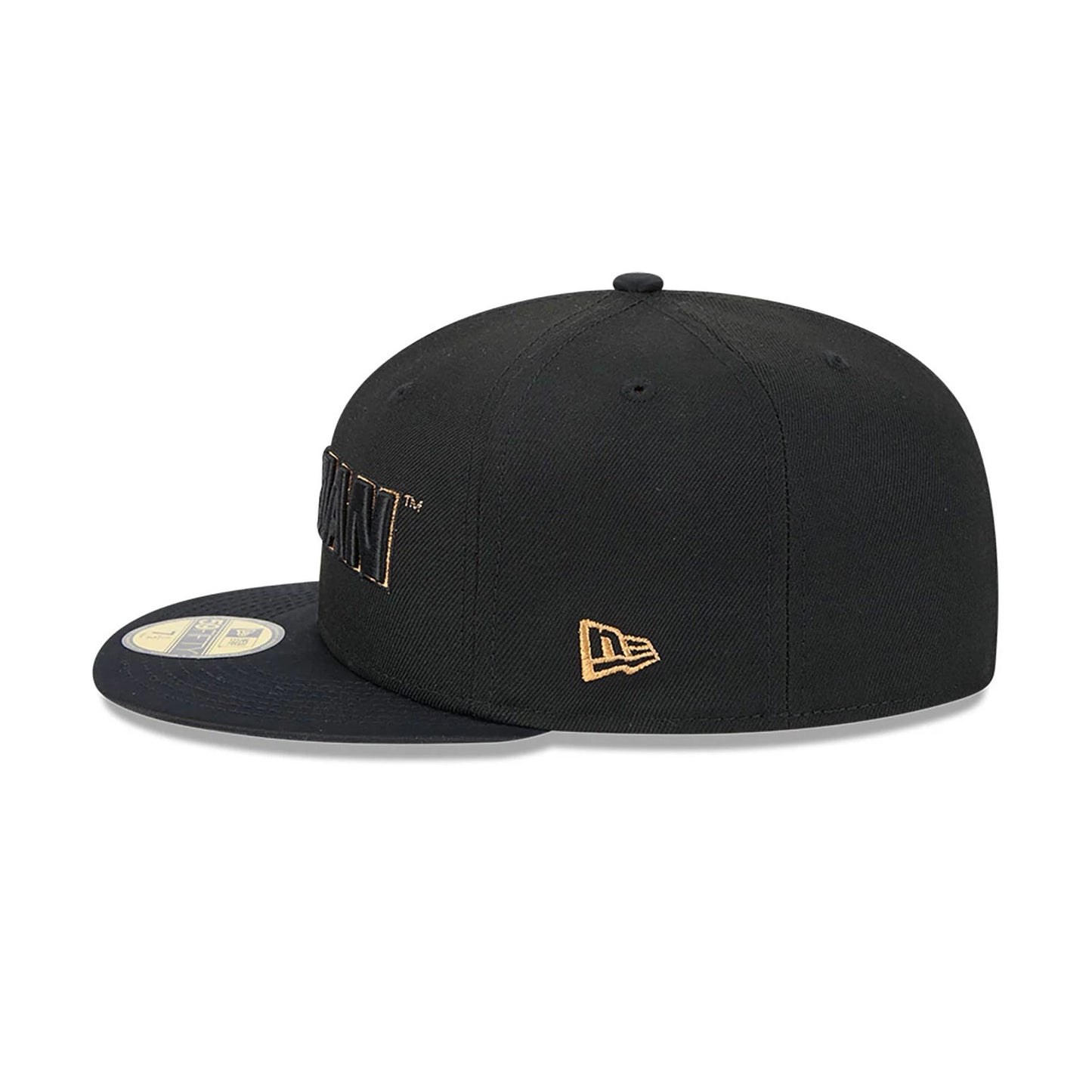 This is a Batman Black 59FIFTY Fitted Cap 7