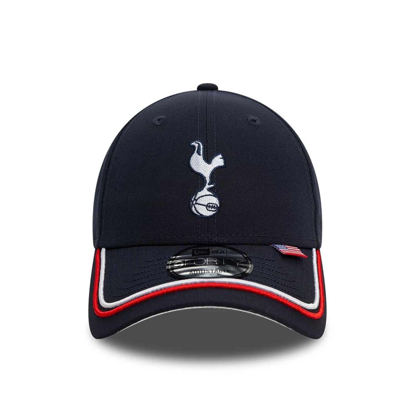 This is a Repreve® Tottenham Hotspur FC Flag Pack Navy 9FORTY Adjustable Cap 3