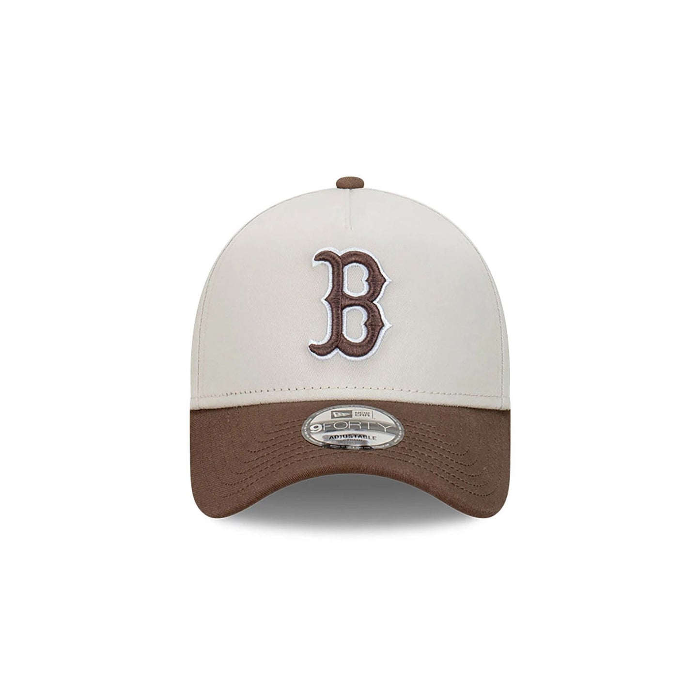 This is a Boston Red Sox Vintage Light Beige 9FORTY A-Frame Adjustable Cap 3