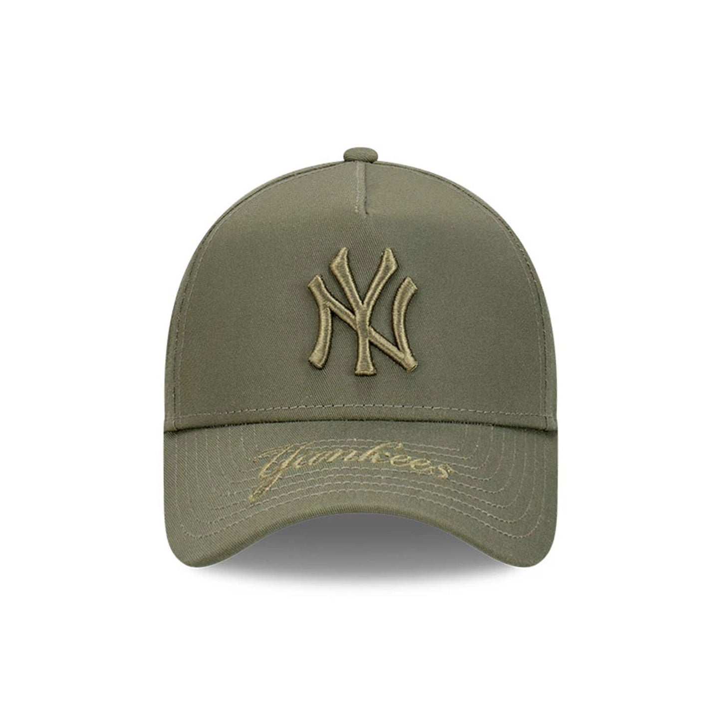 This is a New York Yankees Tonal Green 9FORTY A-Frame Adjustable Cap 2