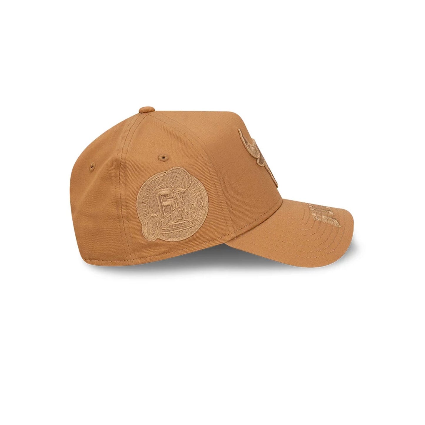 This is a Chicago Bulls Tonal Beige 9FORTY A-Frame Adjustable Cap 5