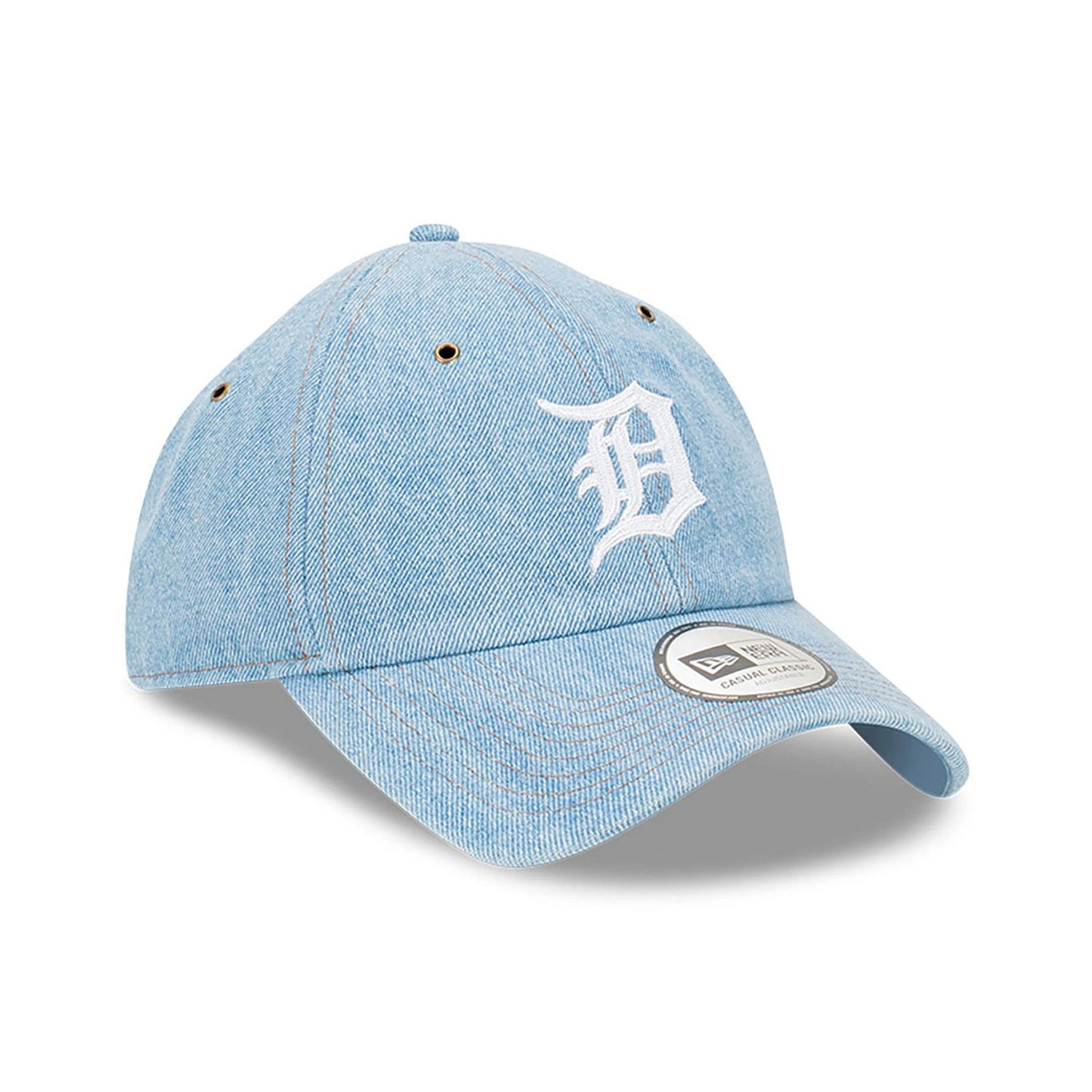 This is a Detroit Tigers Washed Denim Blue Casual Classic Adjustable Cap 3