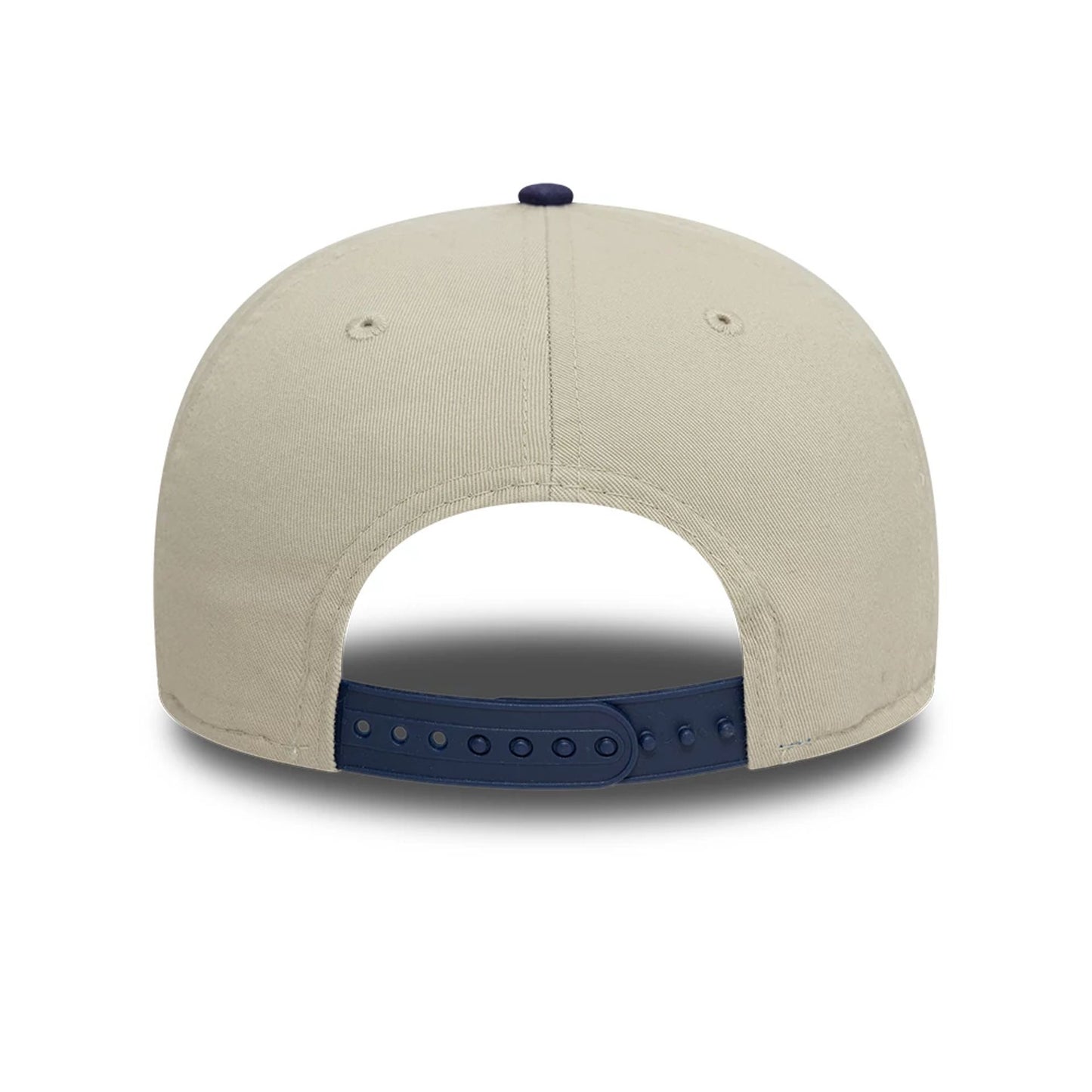 This is a Columbus Clippers MiLB Two Tone Light Beige Retro Crown 9FIFTY Strapback Cap 3