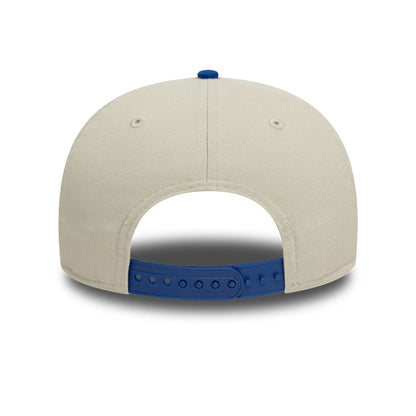 This is a Tennessee Smokies MiLB Two Tone Light Beige Retro Crown 9FIFTY Strapback Cap 6