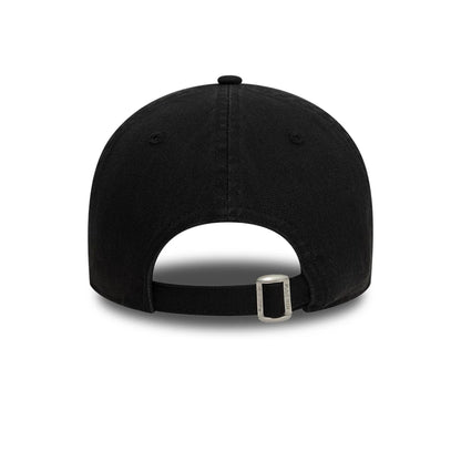 This is a New Era Racing Black 9TWENTY Adjustable Cap 4