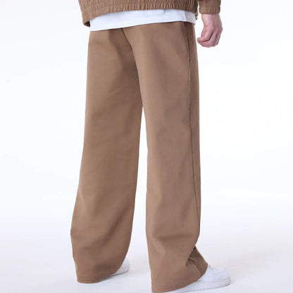 The Male model is wearing Philadelphia Phillies MLB London Games 2024 Beige Chino Trousers 5