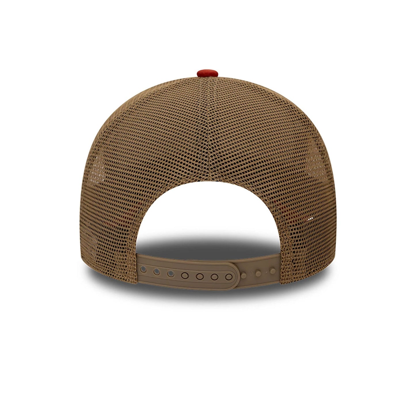 This is a New Era Hot Rod Trucker Rust/Copper 9FORTY A-Frame Trucker Adjustable Cap 5