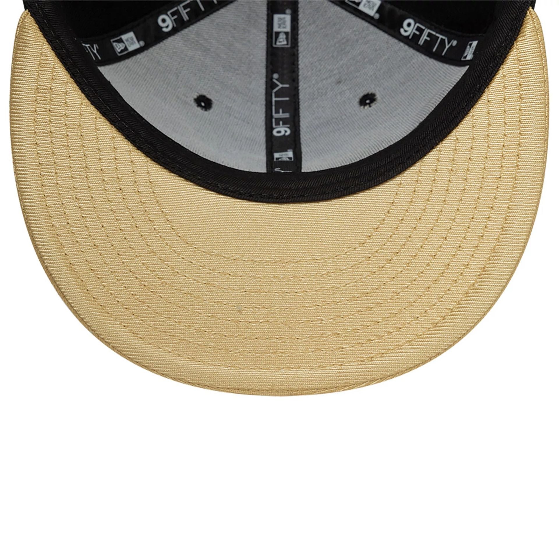 This is a SunGod x New Era Black Repreve® 9FIFTY Snapback Cap 2