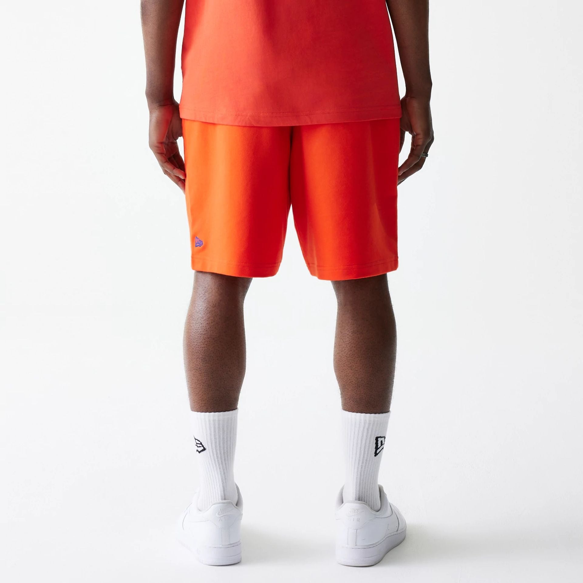 New York Knicks NBA City Edition Orange Shorts 2