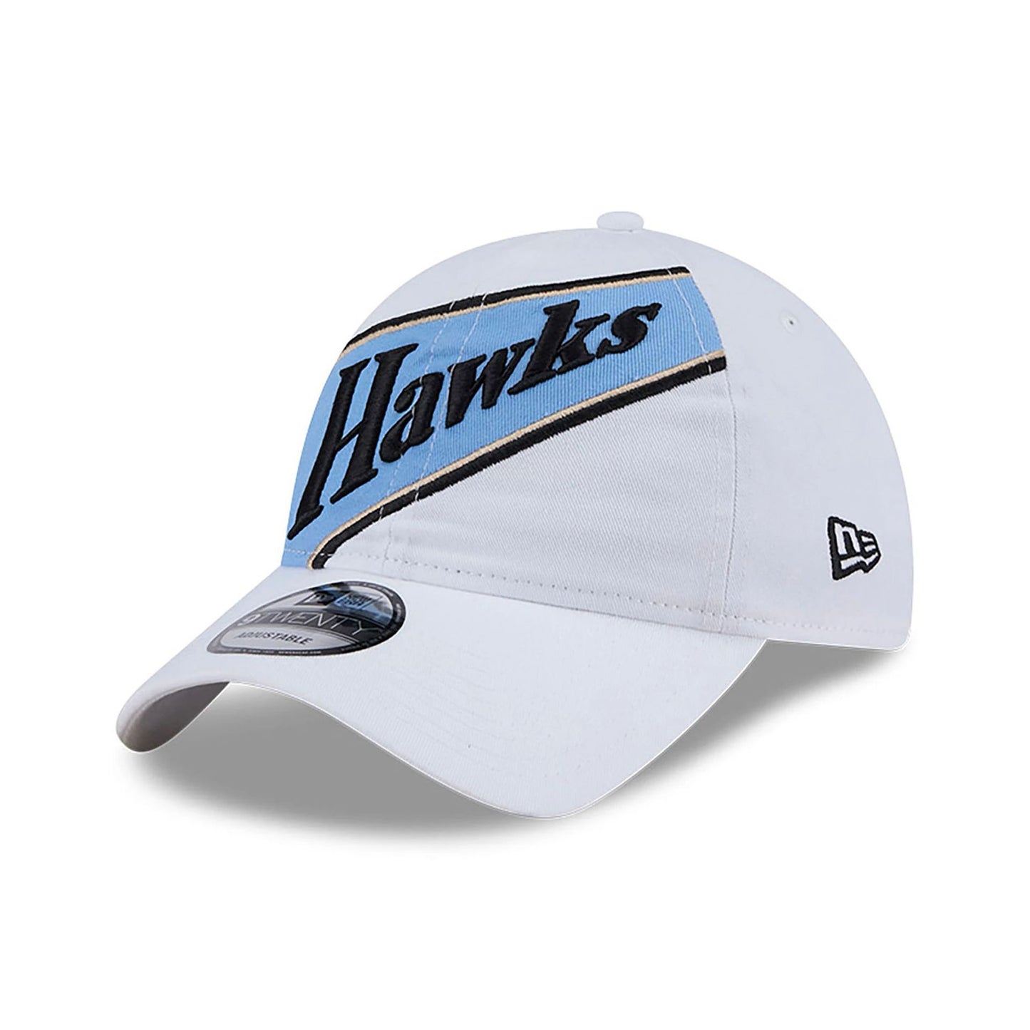 This is a Atlanta Hawks NBA City Edition White 9TWENTY Adjustable Cap 1