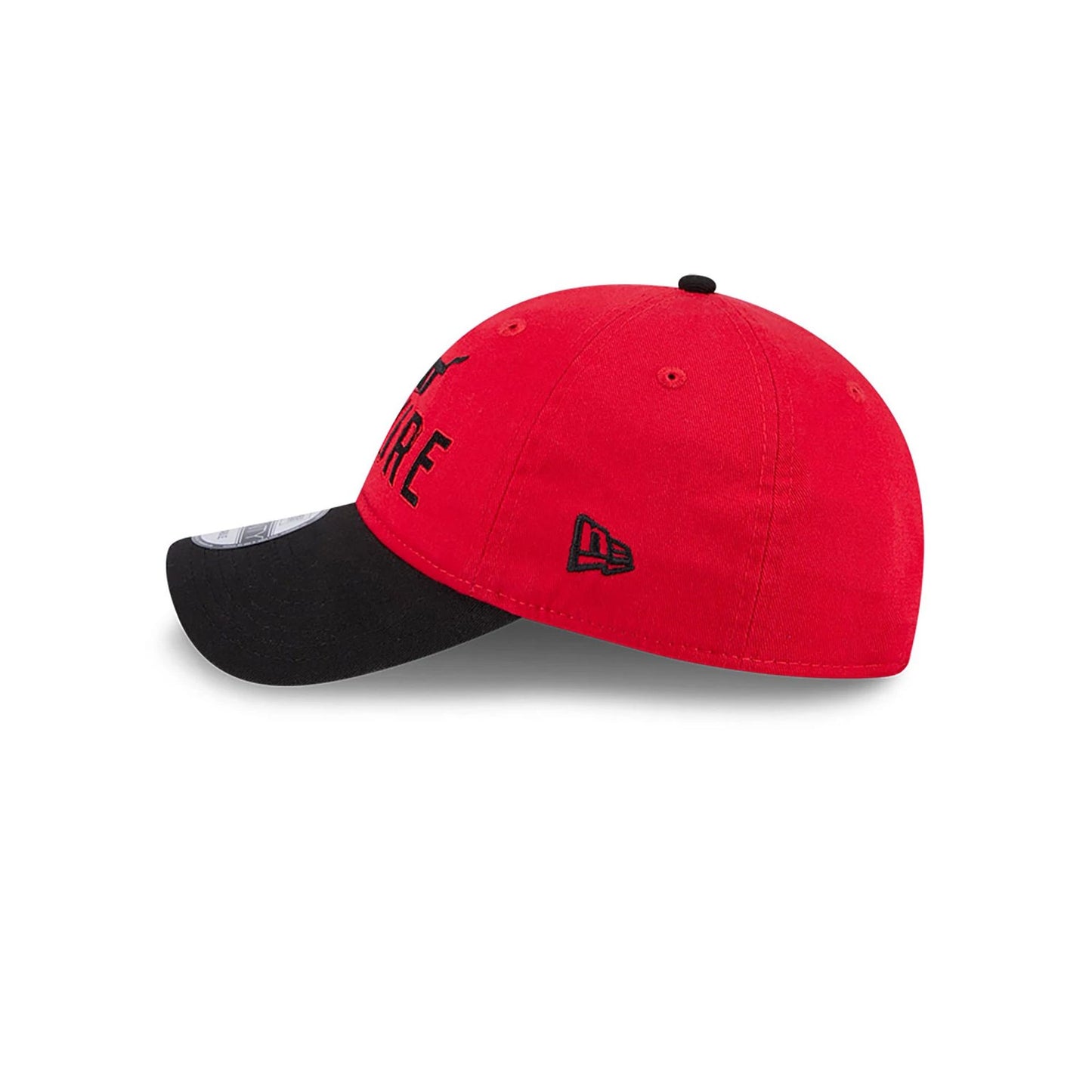 This is a Miami Heat NBA City Edition Red 9TWENTY Adjustable Cap 7