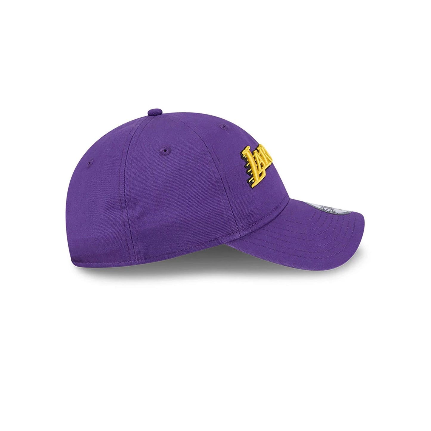 This is a LA Lakers NBA City Edition Purple 9TWENTY Adjustable Cap 6