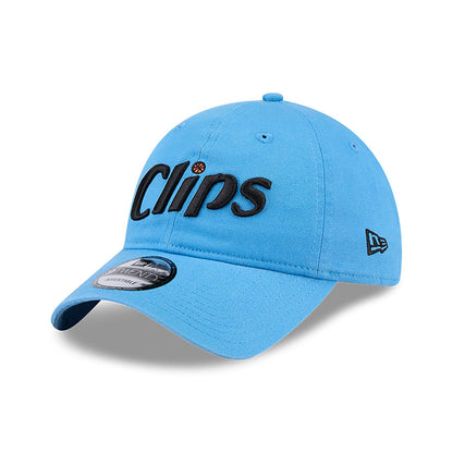 This is a LA Clippers NBA City Edition Blue 9TWENTY Adjustable Cap 1