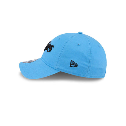 This is a LA Clippers NBA City Edition Blue 9TWENTY Adjustable Cap 7