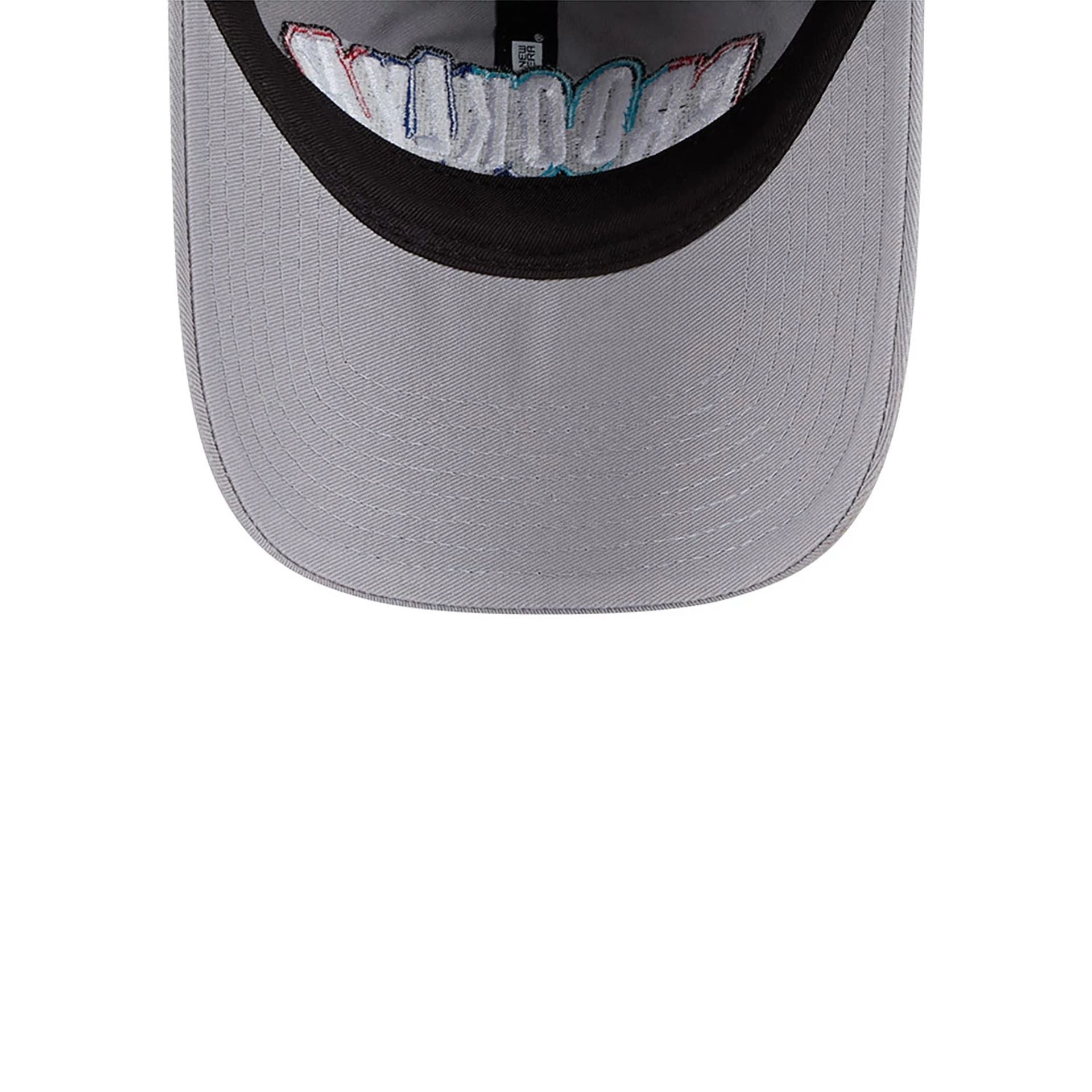 This is a Brooklyn Nets NBA City Edition Grey 9TWENTY Adjustable Cap 4