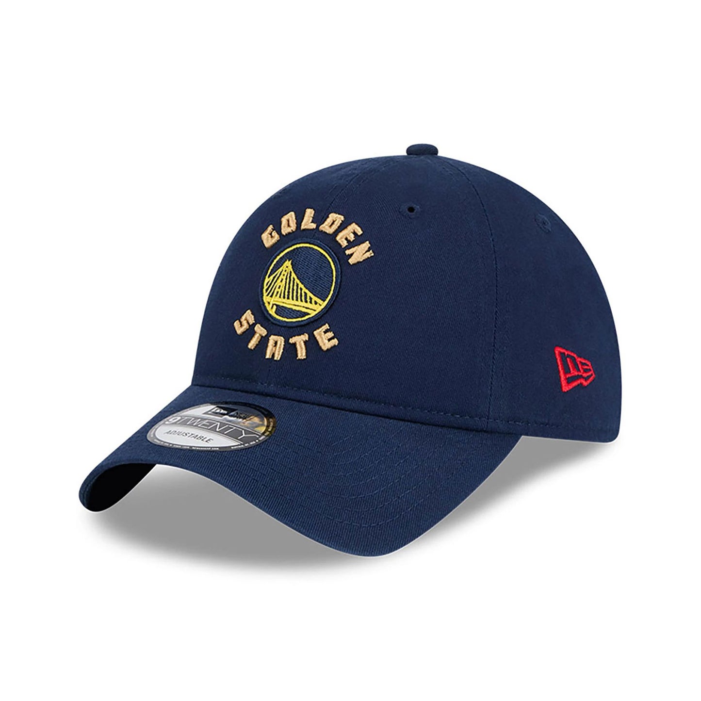 This is a Golden State Warriors NBA City Edition Navy 9TWENTY Adjustable Cap 1