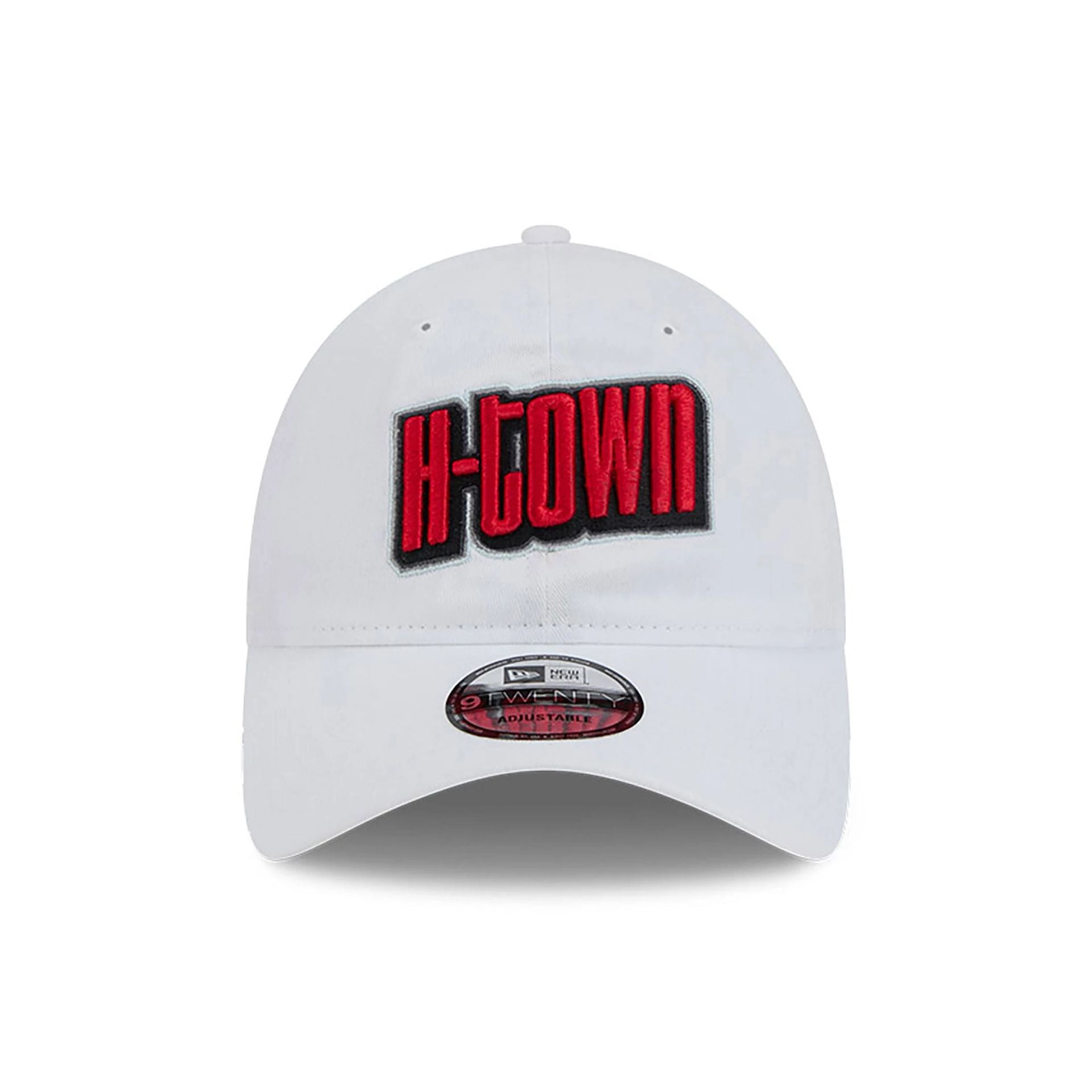 This is a Houston Rockets NBA City Edition White 9TWENTY Adjustable Cap 2