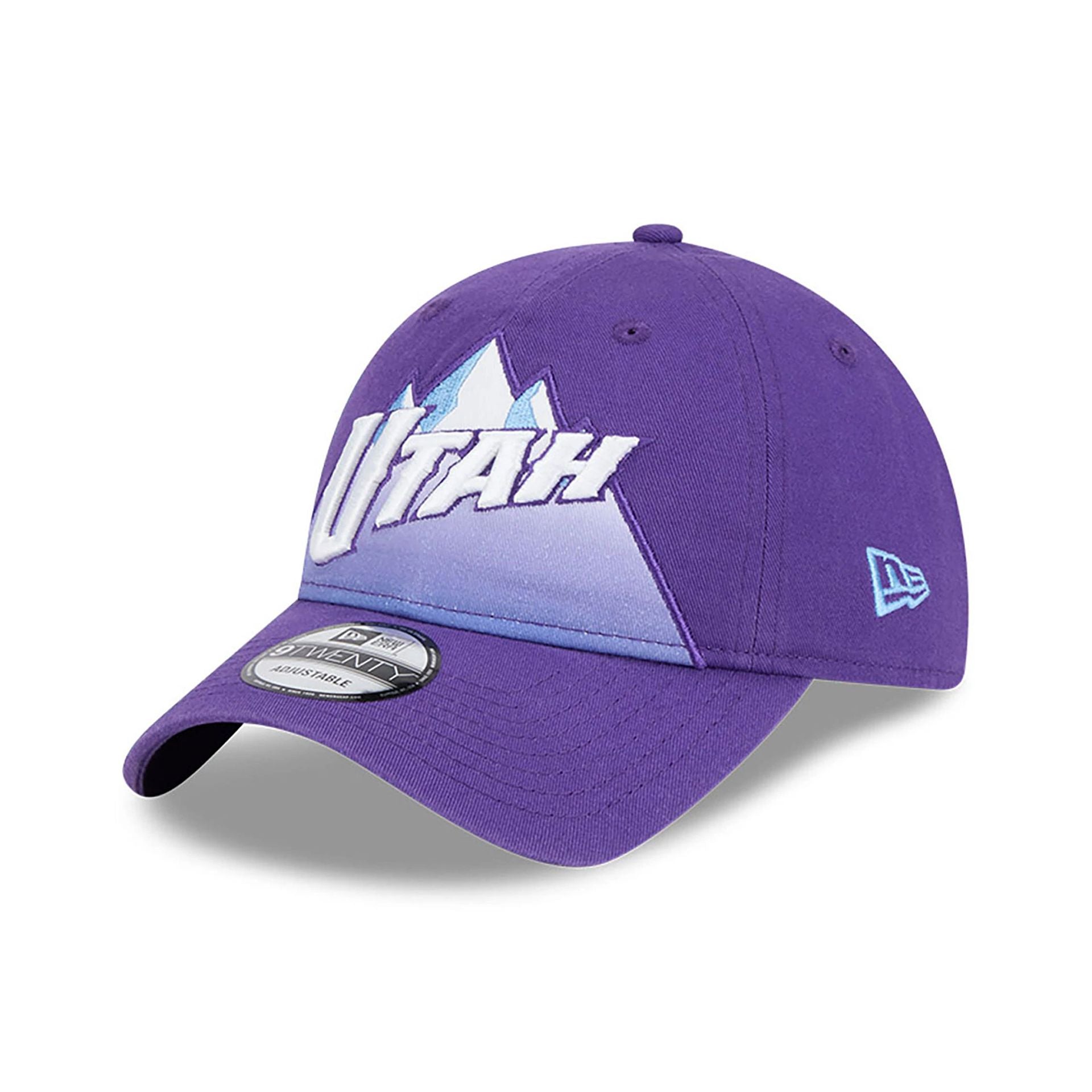 This is a Utah Jazz NBA City Edition Purple 9TWENTY Adjustable Cap 1