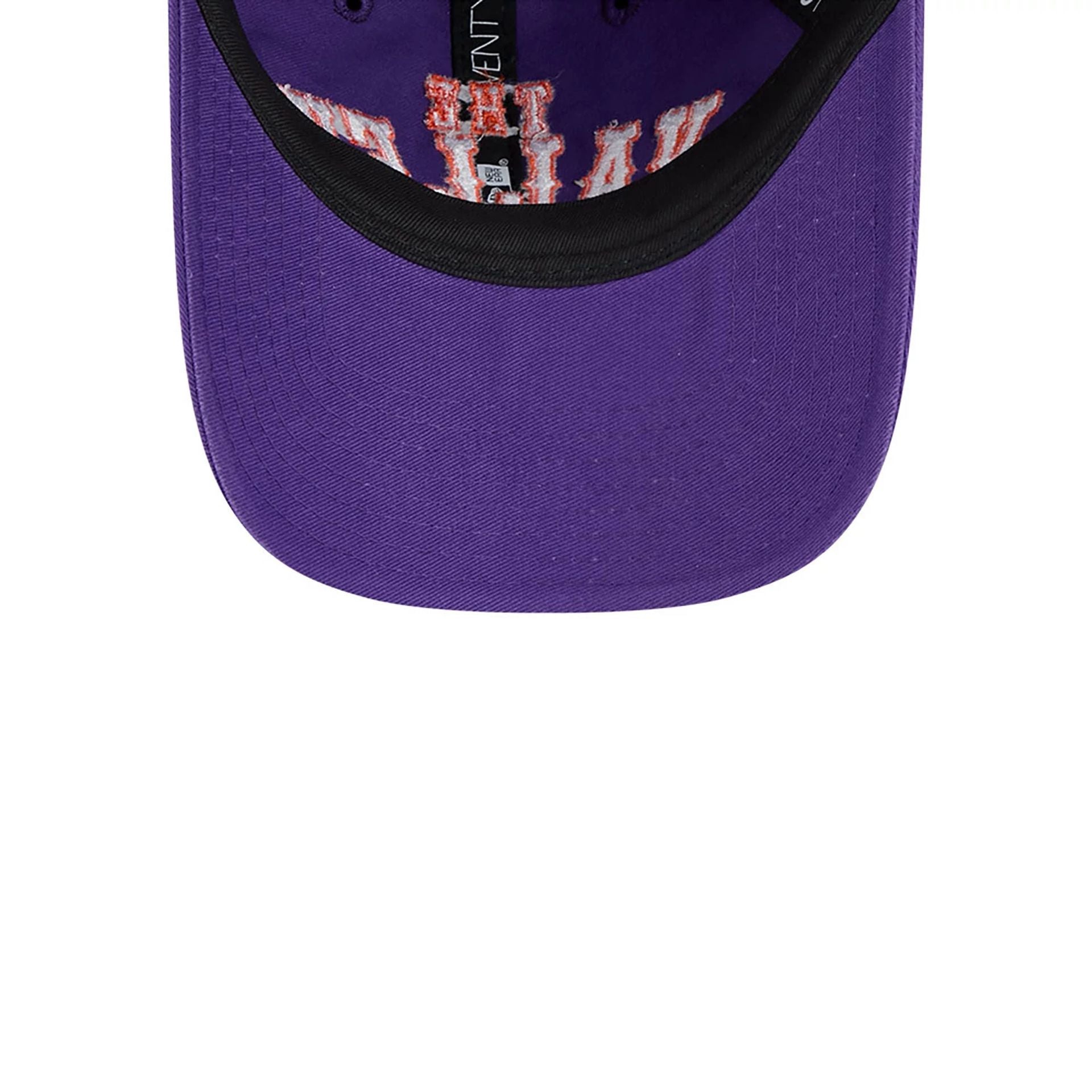 This is a Phoenix Suns NBA City Edition Dark Purple 9TWENTY Adjustable Cap 4