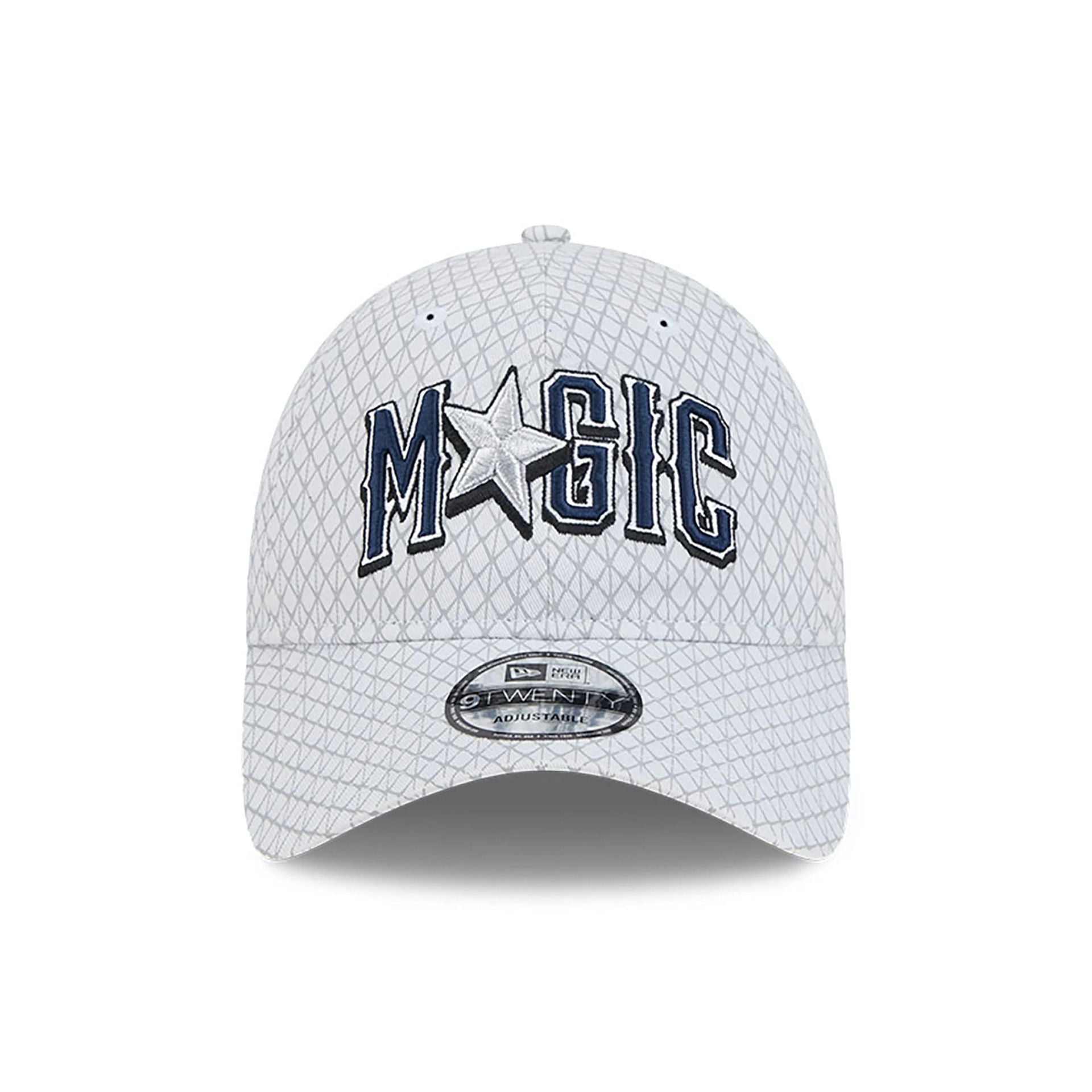 This is a Orlando Magic NBA City Edition White 9TWENTY Adjustable Cap 2