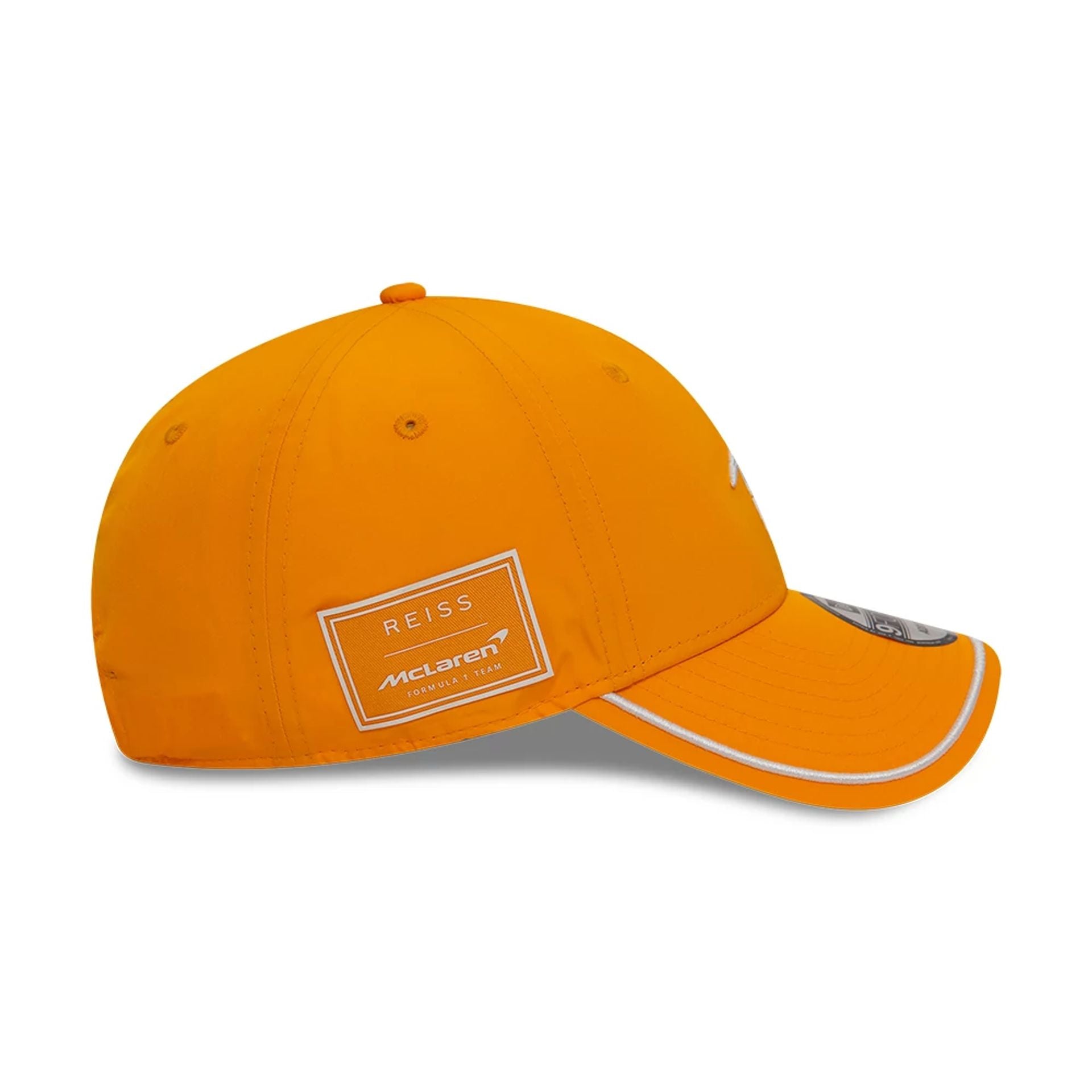 This is a McLaren x Reiss Orange 9FORTY Adjustable Cap 5