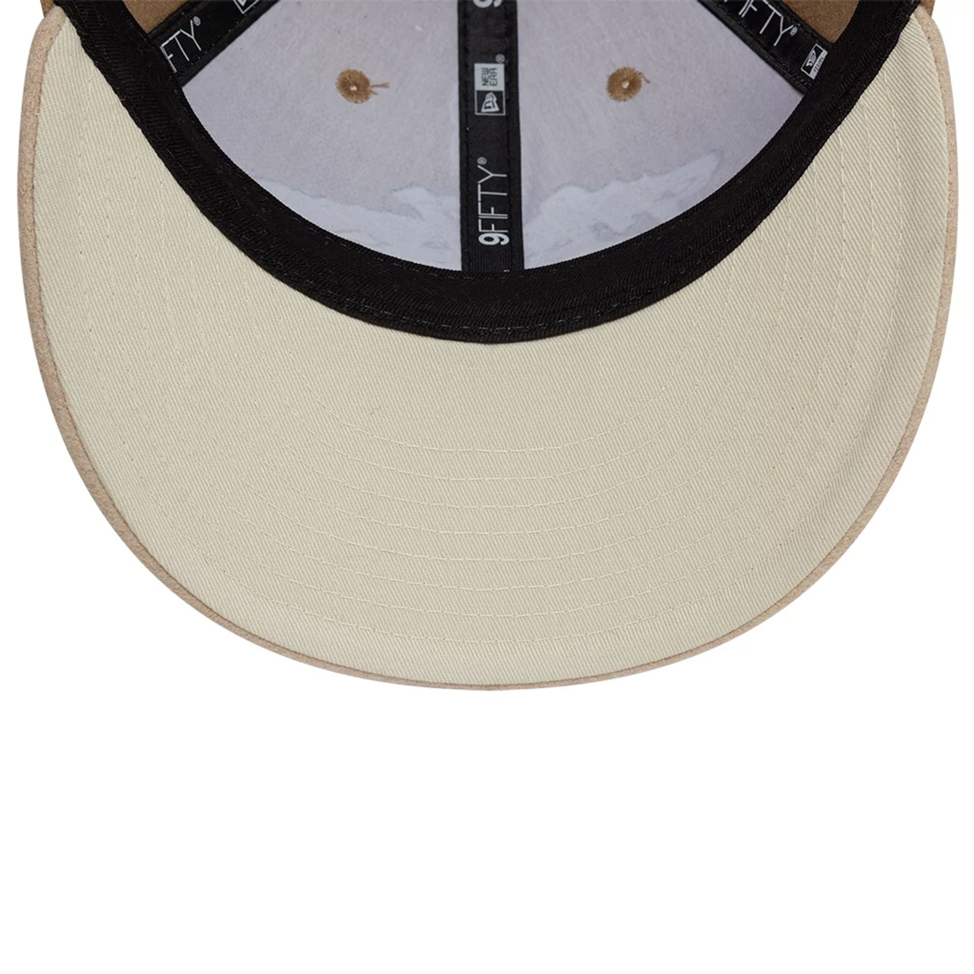 This is a McLaren x Reiss Brown Retro Crown 9FIFTY Strapback Cap 4