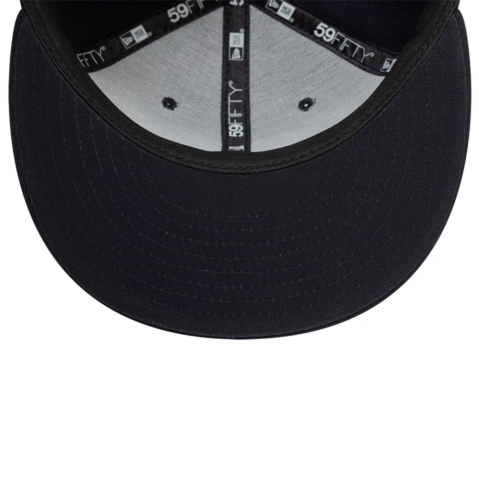 This is a New Era Scribble Navy 59FIFTY Fitted Cap 2