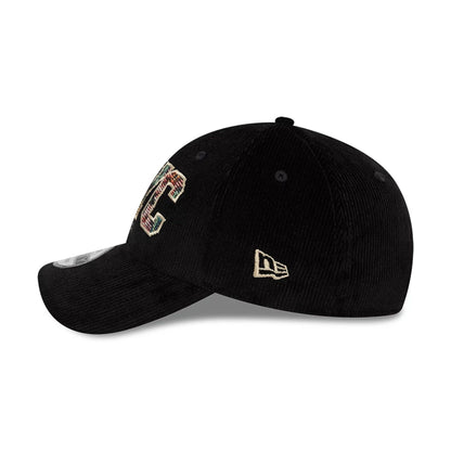 This is a NYC City Jacquard Black 9FORTY Adjustable Cap 6