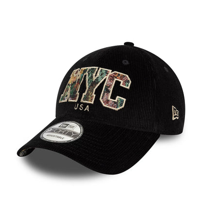 This is a NYC City Jacquard Black 9FORTY Adjustable Cap 1