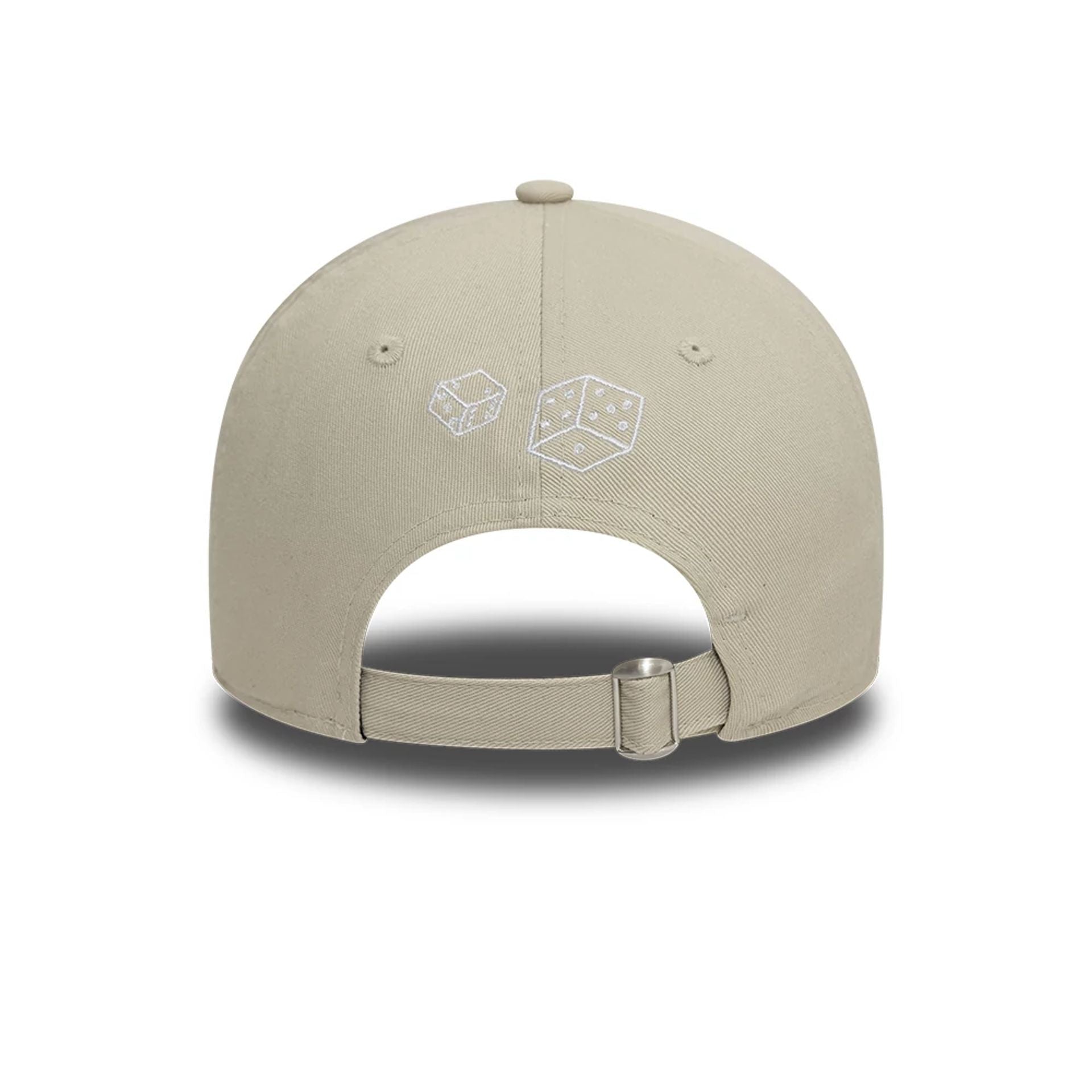 This is a New Era Scribble Light Beige 9TWENTY Adjustable Cap 3