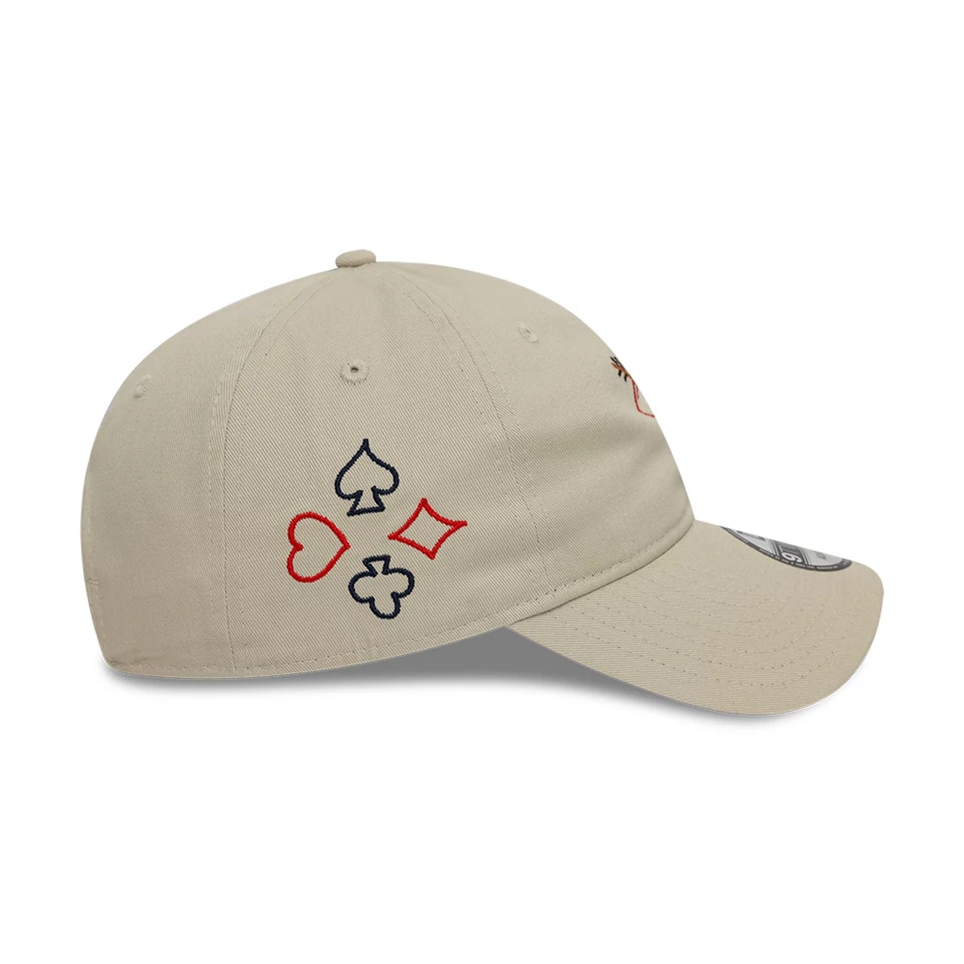 This is a New Era Scribble Light Beige 9TWENTY Adjustable Cap 7