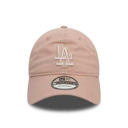 This is a LA Dodgers Washed Outline Pink 9TWENTY Adjustable Cap 2