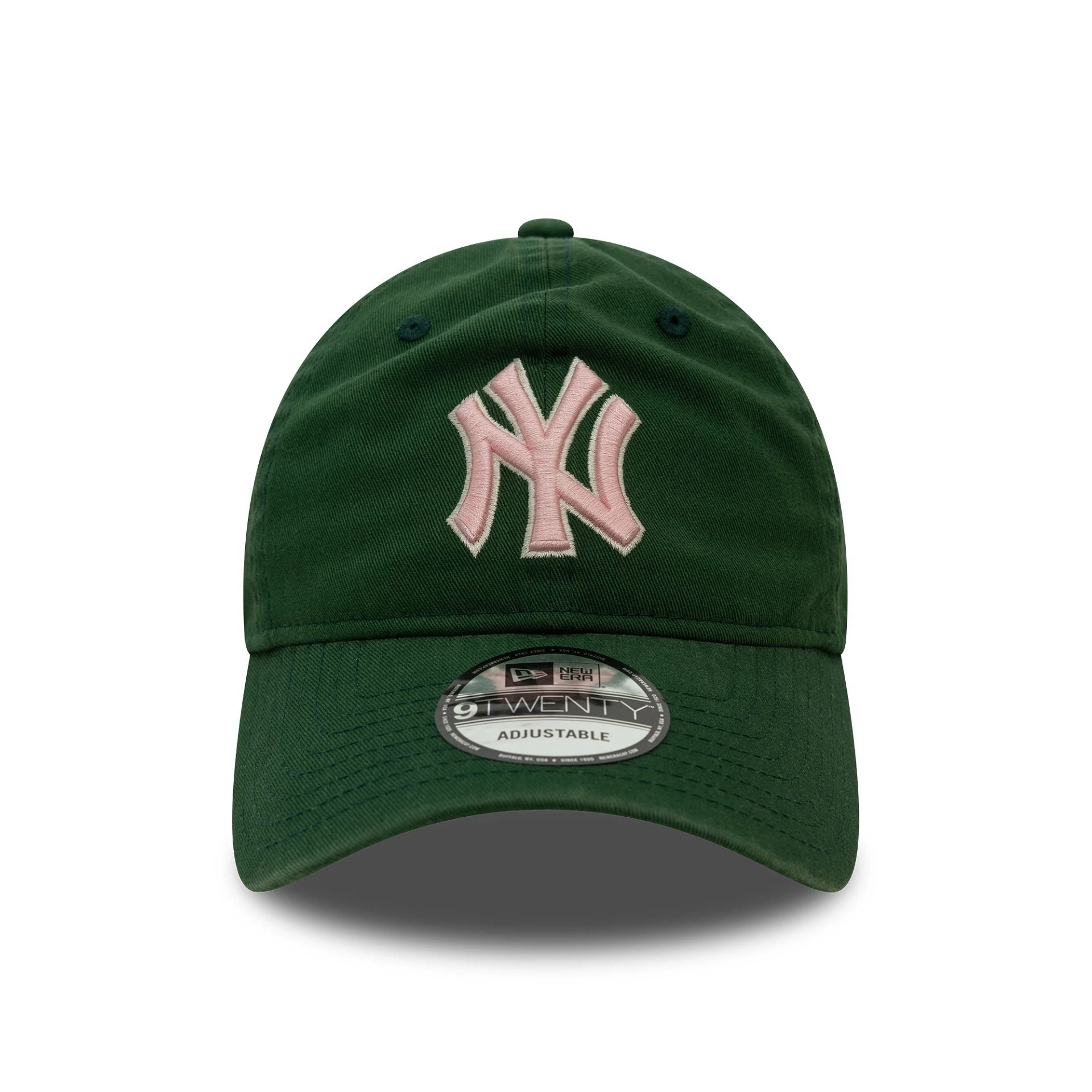 This is a New York Yankees Washed Outline Dark Green 9TWENTY Adjustable Cap 2