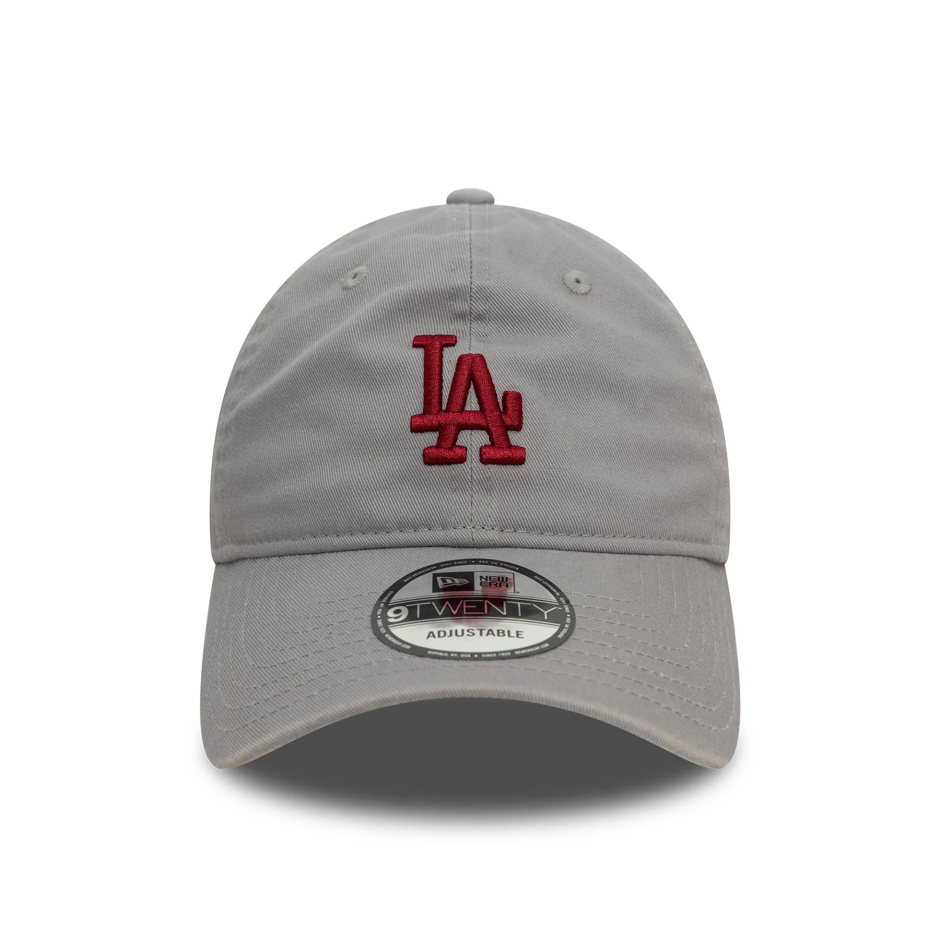 This is a LA Dodgers Midi League Essential Grey 9TWENTY Adjustable Cap 2